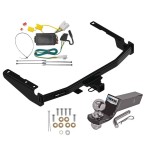 Reese Trailer Tow Hitch For 14-19 Toyota Highlander Complete Package w/ Wiring and 2" Ball