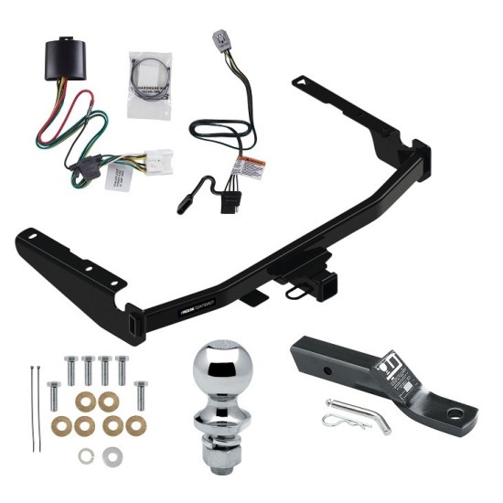 Reese Trailer Tow Hitch For 20-24 Toyota Highlander 2" Receiver Complete Package w/ Wiring and 1-7/8" Ball