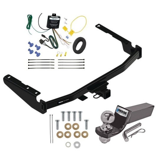 Reese Trailer Tow Hitch For 18-22 Lexus RX350L Complete Package w/ Wiring and 2" Ball