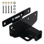 Trailer Tow Hitch For 07-17 Jeep Wrangler 18-24 JL (New Body Style) 2018 Wrangler JK Class 3 2" Receiver Reese