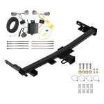 Trailer Hitch w/ Wiring For 14-18 Jeep Cherokee Trailhawk Class 3 2" Tow Receiver Reese Tekonsha