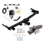 Reese Trailer Tow Hitch For 19-23 Jeep Cherokee Trailhawk Complete Package w/ Wiring and 2" Ball