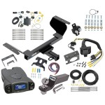 Trailer Hitch Tow Package Prodigy P3 Brake Control For 18-22 Chevrolet Equinox Premier, Except Models w/1.6L Diesel w/ 7-Way RV Wiring 2" Drop Mount 2" Ball Class 3 2" Receiver Reese Tekonsha