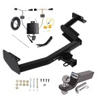 Reese Trailer Tow Hitch For 23-24 Hyundai Palisade Complete Package w/ Wiring and 2" Ball