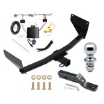 Reese Trailer Tow Hitch For 21-23 Toyota Venza Class 3 2" Receiver Complete Package w/ Wiring and 1-7/8" Ball