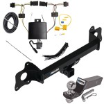 Reese Trailer Tow Hitch For 21-23 Tesla Y Complete Package w/ Wiring and 2" Ball