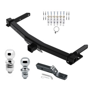 Reese Trailer Tow Hitch For 11-23 Dodge Durango Jeep Grand Cherokee w/Removable OEM Fascia 2022 WK Old Body Style w/ 1-7/8" and 2" Ball