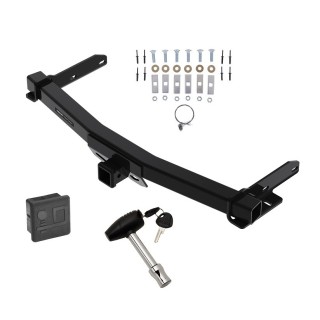 Reese Trailer Tow Hitch For 11-23 Dodge Durango Jeep Grand Cherokee w/Removable OEM Fascia 2022 WK Old Body Style w/ Security Lock Pin Key