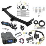 Trailer Hitch Tow Package Prodigy P3 Brake Control For 14-21 Jeep Grand Cherokee w/Removable OEM Fascia Panel Only 2022 WK Old Body Style w/ 7-Way RV Wiring 2" Drop Mount 2" Ball Class 4 2" Receiver Reese Tekonsha