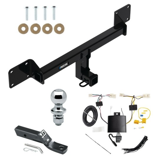 Reese Trailer Tow Hitch For 22-24 Ford Bronco Sport Complete Package w/ Wiring and 1-7/8" Ball