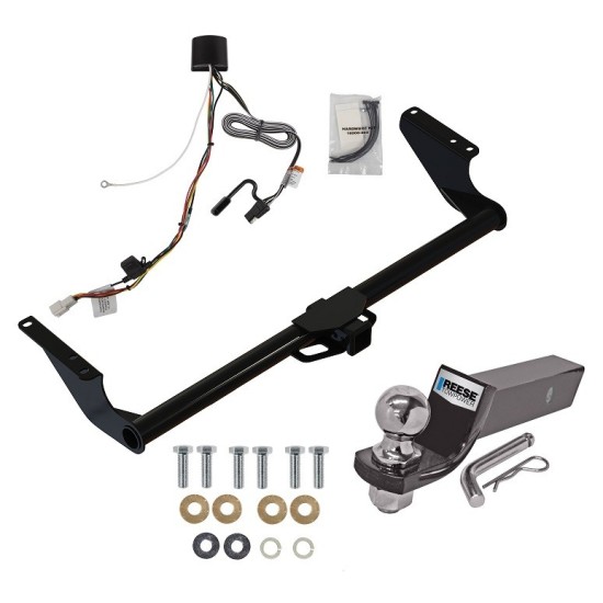 Tow Package For 21-24 Toyota Sienna Trailer Hitch w/ Wiring 2" Drop Mount 2" Ball 2" Receiver Reese