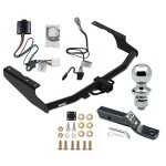 Reese Trailer Tow Hitch For 20-23 Toyota Highlander (Except with Dual Exhaust and XSE) w/ Wiring Harness Kit and 1-7/8" Ball