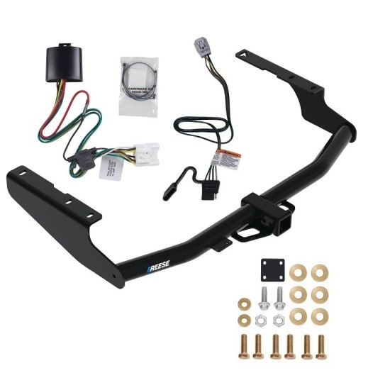 Reese Trailer Tow Hitch For 20-23 Toyota Highlander (Except with Dual Exhaust and XSE) w/ Wiring Harness Kit