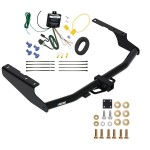 Reese Trailer Tow Hitch For 18-21 Lexus Rx350L (Except with Dual Exhaust) 2" Receiver w/ Wiring Harness Kit