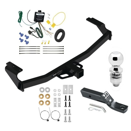 Reese Trailer Tow Hitch For 21-24 Mercedes-Benz GLA250 Complete Package w/ Wiring and 2" Ball