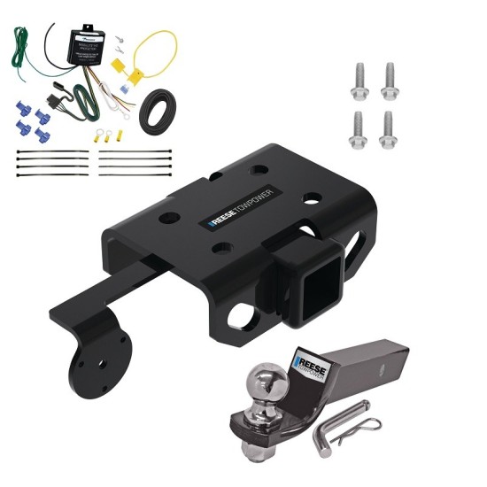 Reese Trailer Tow Hitch For 10-22 Volkswagen Amarok Complete Package w/ Wiring and 2" Ball