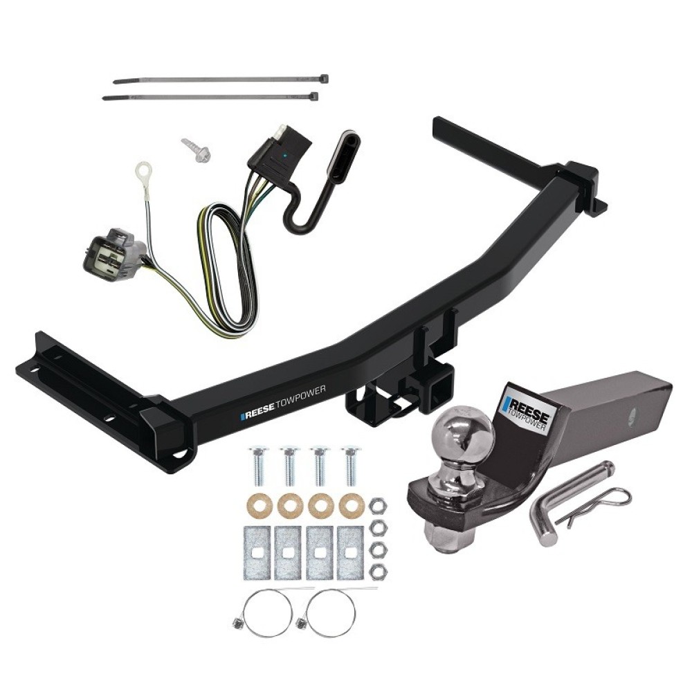 Reese Trailer Tow Hitch For 20-24 Cadillac XT6 Complete Package w/ Wiring and 2" Ball