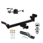 Reese Trailer Tow Hitch For 22-24 Hyundai Tucson 2" Receiver Complete Package w/ Wiring and 1-7/8" Ball