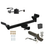 Reese Trailer Tow Hitch For 22-24 Hyundai Tucson Deluxe Package Wiring 2" Ball Mount and Lock