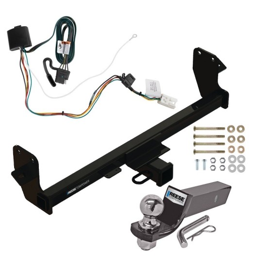 Reese Trailer Tow Hitch For 22-24 Mitsubishi Eclipse Cross Complete Package w/ Wiring and 2" Ball