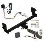 Reese Trailer Tow Hitch For 22-24 Mitsubishi Eclipse Cross Deluxe Package Wiring 2" Ball Mount and Lock