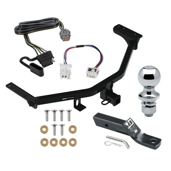 Reese Trailer Tow Hitch For 22-23 Nissan Pathfinder 2022 Infiniti QX600 Class 4 2" Receiver Complete Package w/ Wiring and 1-7/8" Ball