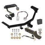 Reese Trailer Tow Hitch For 22-23 Nissan Pathfinder 2022 Infiniti QX60 Deluxe Package Wiring 2" Ball Mount and Lock