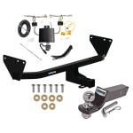 Reese Trailer Tow Hitch For 22-23 Mitsubishi Outlander Complete Package w/ Wiring and 2" Ball