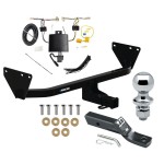 Reese Trailer Tow Hitch For 22-23 Mitsubishi Outlander Class 3 2" Receiver Complete Package w/ Wiring and 1-7/8" Ball