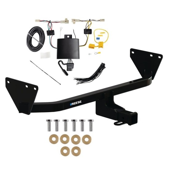 Reese Trailer Tow Hitch For 22-23 Mitsubishi Outlander w/ Plug & Play Wiring Kit Class 3 2" Receiver