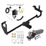 Reese Trailer Tow Hitch For 19-24 Lexus UX250h Complete Package w/ Wiring and 2" Ball