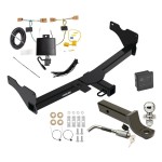 Reese Trailer Tow Hitch For 18-23 Volkswagen Tiguan Deluxe Package Wiring 2" Ball Mount and Lock