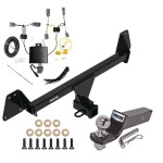 Reese Trailer Tow Hitch For 22-23 Toyota Corolla Cross Except w/LED Taillights Complete Package w/ Wiring and 2" Ball