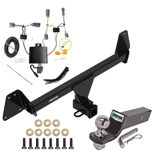 Reese Trailer Tow Hitch For 22-23 Toyota Corolla Cross Except w/LED Taillights Complete Package w/ Wiring and 2" Ball