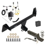 Reese Trailer Tow Hitch For 22-23 Toyota Corolla Cross Except w/LED Taillights Deluxe Package Wiring 2" Ball Mount and Lock