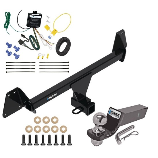 Reese Trailer Tow Hitch For 22-23 Toyota Corolla Cross w/LED Taillights Complete Package w/ Wiring and 2" Ball