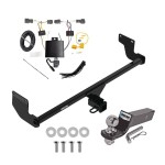 Reese Trailer Tow Hitch For 20-24 KIA Soul exc Turbo Complete Package w/ Wiring and 2" Ball