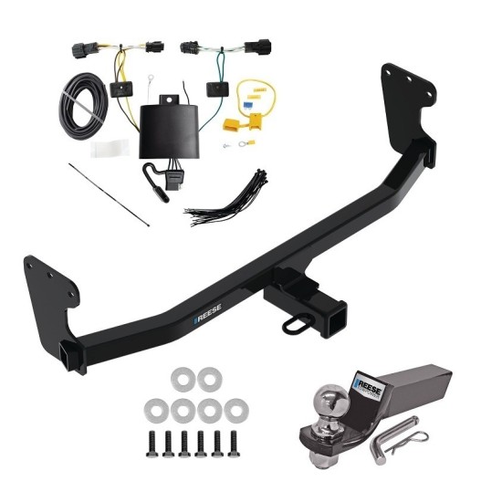 Reese Trailer Tow Hitch For 22-23 KIA EV6 Complete Package w/ Wiring and 2" Ball