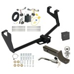 Reese Trailer Tow Hitch For 13-16 Chevrolet Trax 17-22 Trax LS w/ Wiring 2" Ball Mount + Lock Class 3