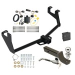 Reese Trailer Tow Hitch For 17-23 Buick Encore Exc GX w/ Wiring Harness 2" Ball Mount + Lock Class 3