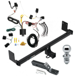 Reese Trailer Tow Hitch For 22-23 Hyundai Kona Class 3 2" Receiver Complete Package w/ Wiring and 1-7/8" Ball