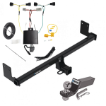 Reese Trailer Tow Hitch For 18-21 Hyundai Kona Complete Package w/ Plug & Play Wiring and 2" Ball