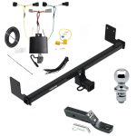 Reese Trailer Tow Hitch For 18-21 Hyundai Kona Class 3 2" Receiver Complete Package w/ Plug & Play Wiring and 1-7/8" Ball