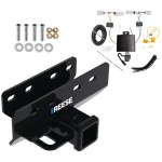 Reese Trailer Tow Hitch For 21-24 Ford Bronco w/LED Taillights Except Models w/OEM Hitch w/ Plug & Play Wiring Kit Class 3 2" Receiver