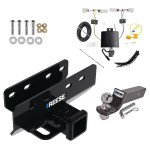 Reese Trailer Tow Hitch For 21-24 Ford Bronco w/LED Taillights Except Models w/OEM Hitch Complete Package w/ Wiring and 2" Ball