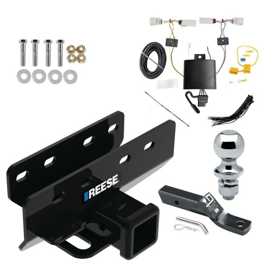 Reese Trailer Tow Hitch For 21-24 Ford Bronco w/LED Taillights Except Models w/OEM Hitch w/ Wiring and 1-7/8" Ball