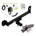 Reese Trailer Tow Hitch For 16-22 Mercedes GLC300 All Styles Complete Package w/ Wiring and 2" Ball