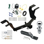 Reese Trailer Tow Hitch For 23-25 Honda HR-V 2" Receiver Complete Package w/ Wiring and 1-7/8" Ball