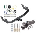 Reese Trailer Tow Hitch For 16-23 Toyota Hilux Complete Package w/ Wiring and 2" Ball