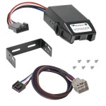 Clam Shell Trailer Brake Control for 15-24 RAM 1500 2500 3500 4500 5500 w/ Plug Play Wiring Adapter Tekonsha Voyager Eletric Trailer Brakes Module Box Controller